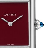 Cartier Tank Must De Cartier, Large Model, Quartz Movement, Steel, Leather