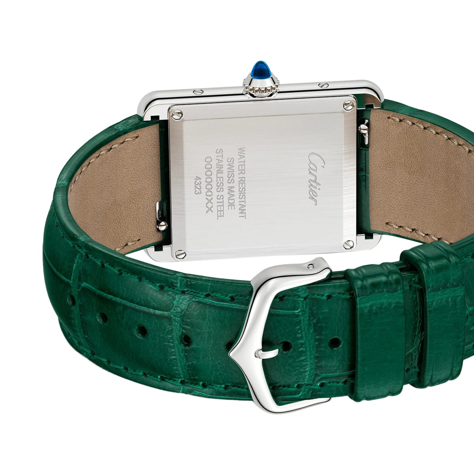 Cartier Tank Must Watch, Large Model, Quartz Movement, Steel Case