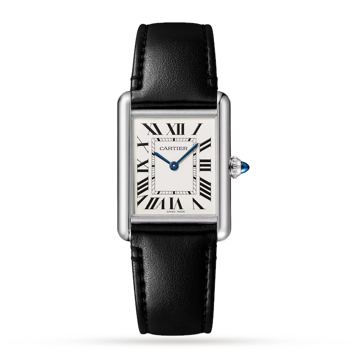 Cartier Tank Must watch, large model, SolarBeat™ photovoltaic movement. Steel case,