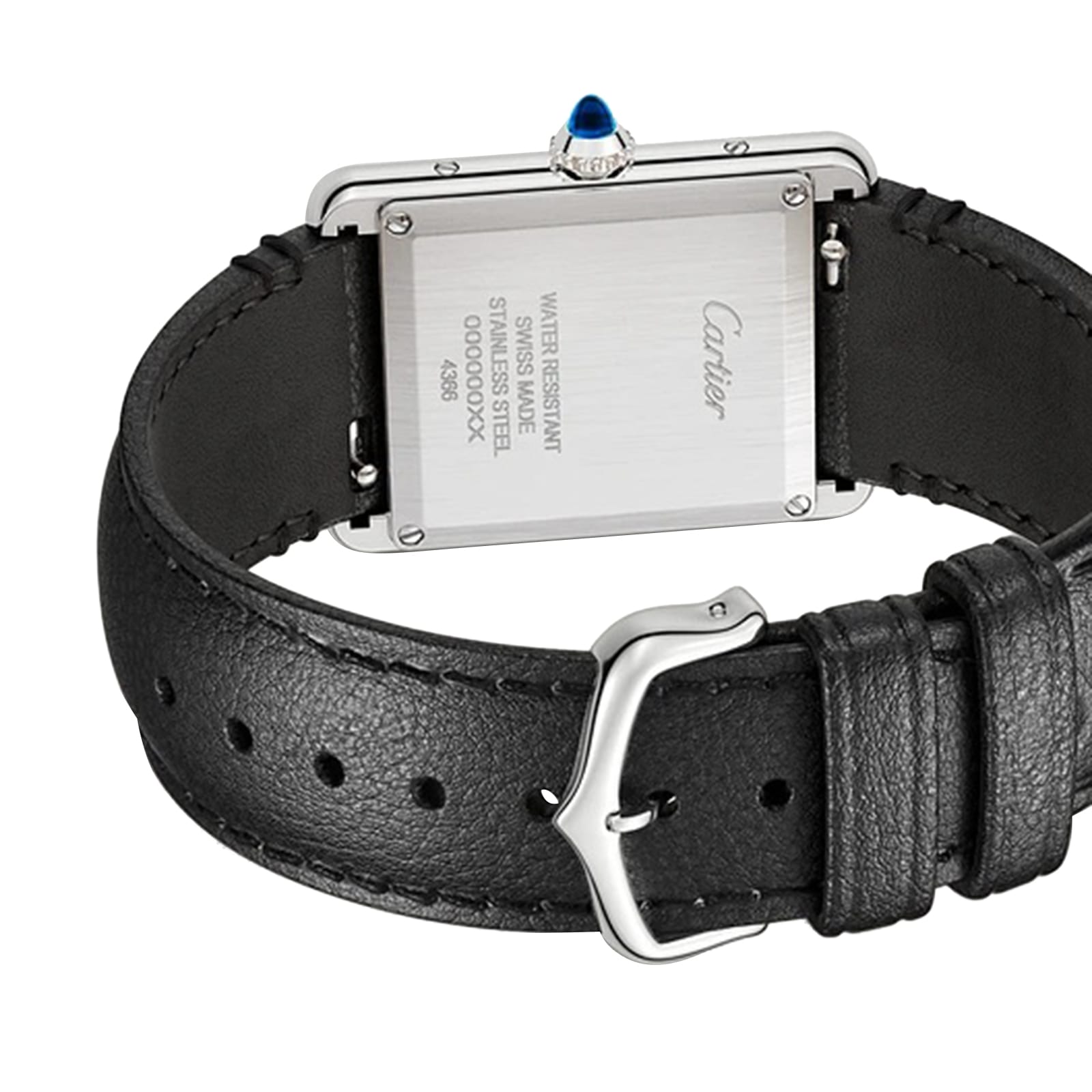 Cartier Tank Must Watch, Large Model, Solarbeat™ Photovoltaic Movement, Steel Cartier Tank Must Watch, Large Model, Solarbeat™ Photovoltaic Movement, Steel