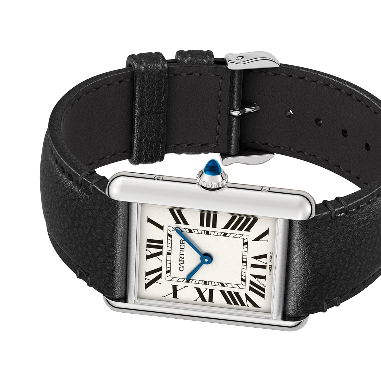 Cartier Tank Must Watch, Large Model, Solarbeat™ Photovoltaic Movement, Steel Cartier Tank Must Watch, Large Model, Solarbeat™ Photovoltaic Movement, Steel