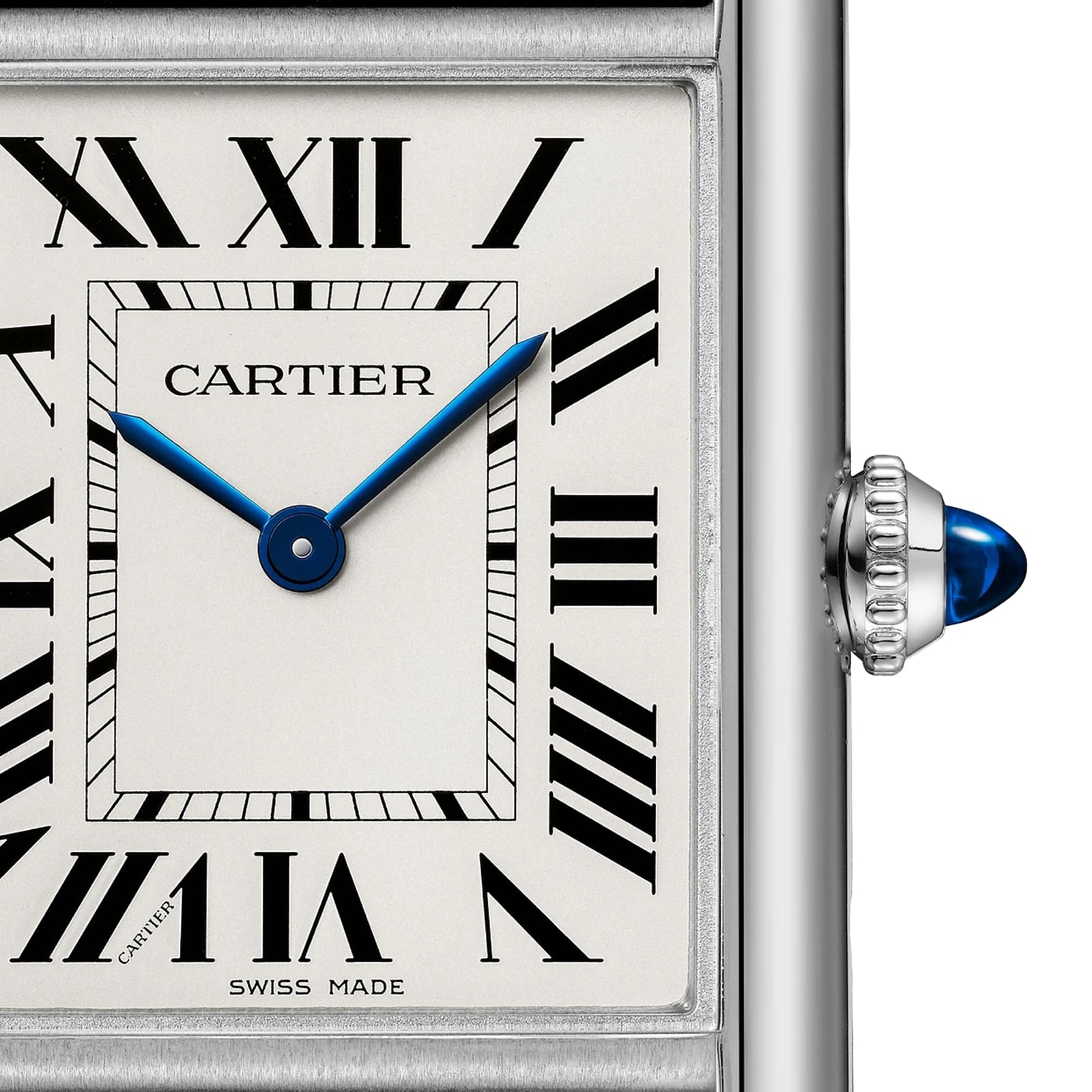 Cartier Tank Must Watch, Large Model, Solarbeat™ Photovoltaic Movement, Steel Cartier Tank Must Watch, Large Model, Solarbeat™ Photovoltaic Movement, Steel