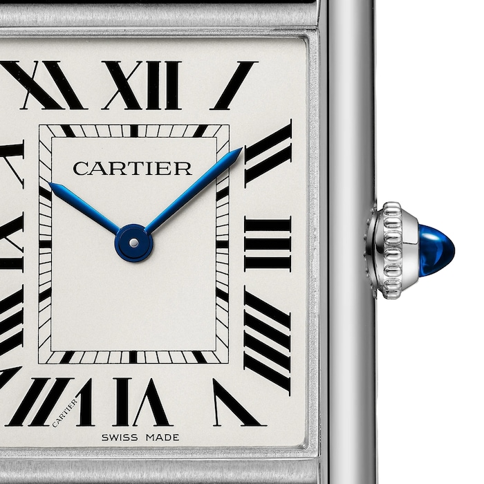 Cartier Tank Must Watch, Large Model, Solarbeat™ Photovoltaic Movement, Steel