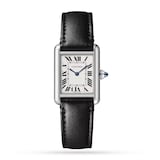 Cartier Tank Must watch, small model, photovoltaic SolarBeat™ movement. Steel case