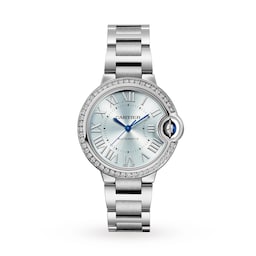 17311191 - Ballon Bleu De Cartier Watch 33mm, Automatic Movement, Steel, Diamonds