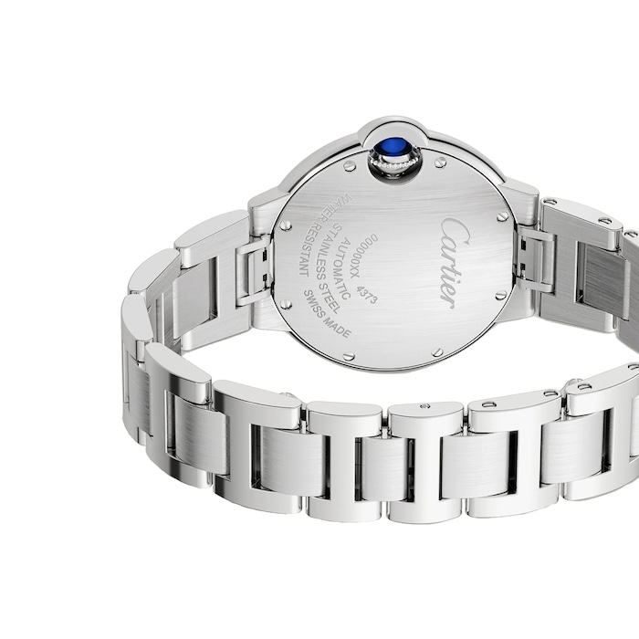 Cartier Ballon Bleu de Cartier watch 33 mm, automatic movement, steel