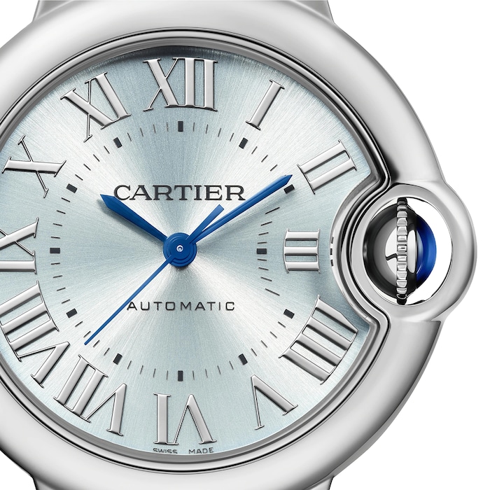 Cartier Ballon Bleu De Cartier Watch 33mm, Automatic Movement, Steel
