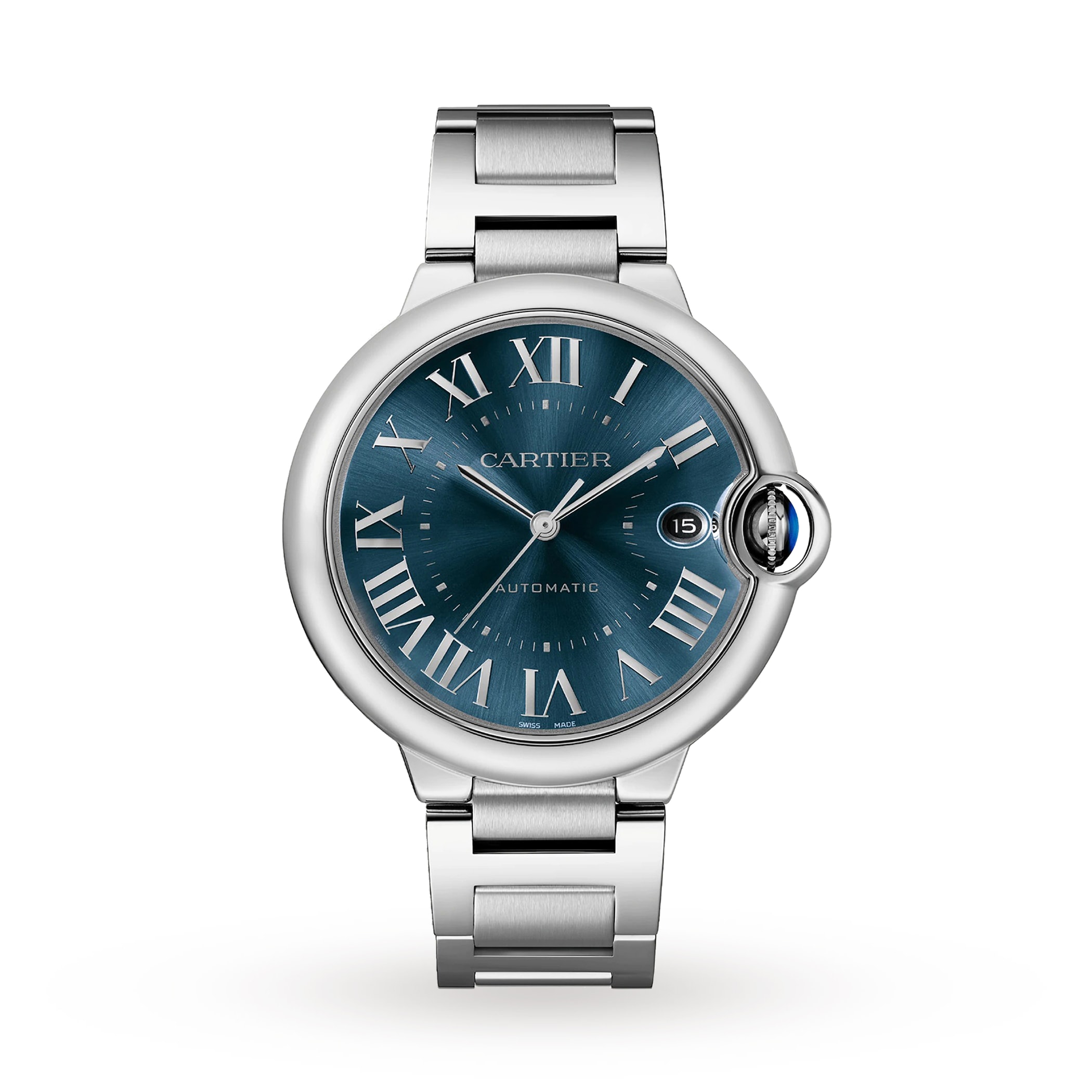 Cartier Ballon Bleu De Cartier Watch 40mm, Automatic Movement, Steel Cartier Ballon Bleu De Cartier Watch 40mm, Automatic Movement, Steel