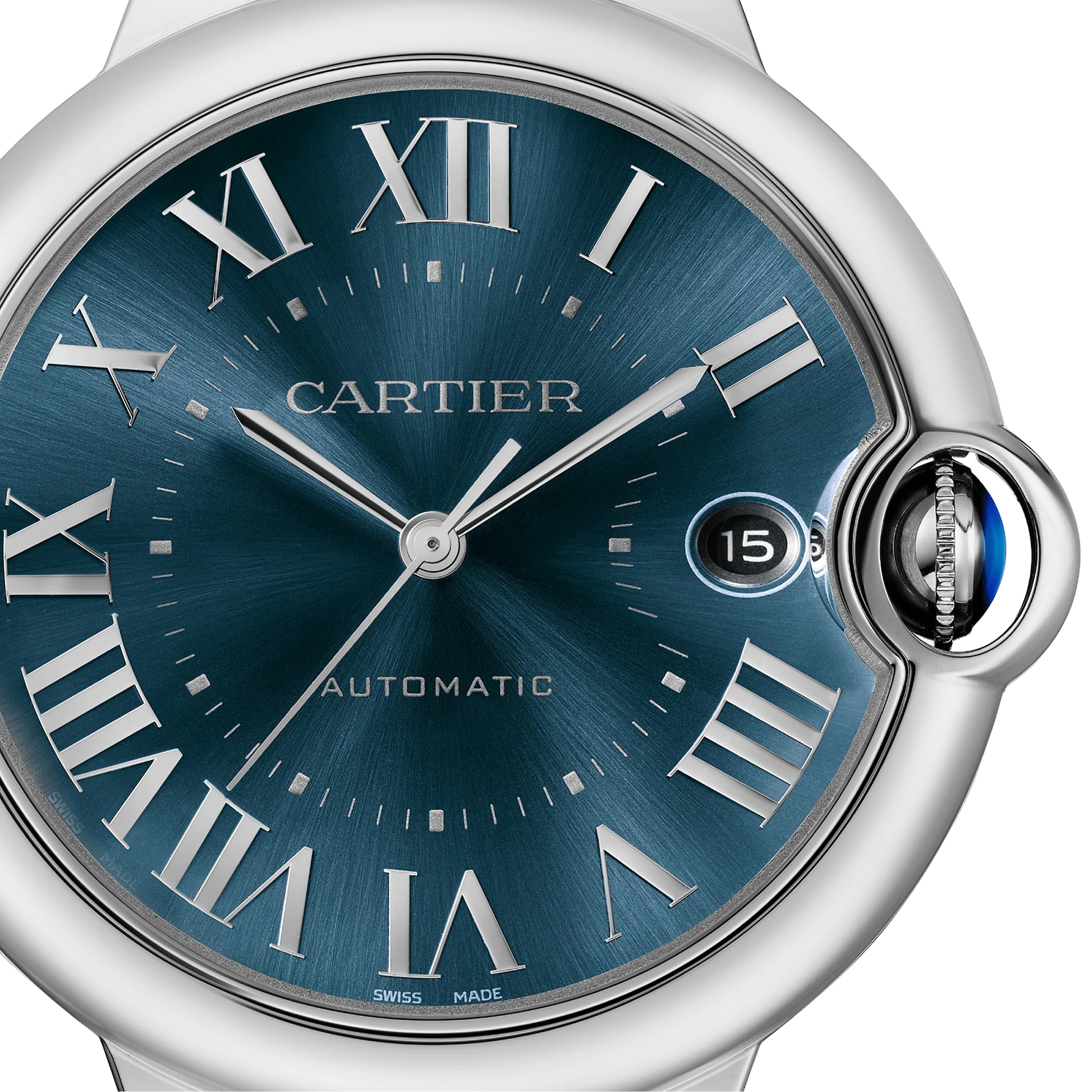 Cartier Ballon Bleu De Cartier Watch 40mm, Automatic Movement, Steel Cartier Ballon Bleu De Cartier Watch 40mm, Automatic Movement, Steel