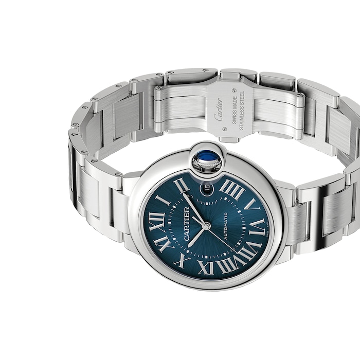 Cartier Ballon Bleu de Cartier watch 40mm, automatic movement, steel