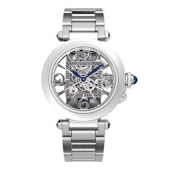 Cartier Pasha De Cartier watch, 41mm, Skeleton, Mechanical Movement With Automatic Winding Cartier Pasha De Cartier watch, 41mm, Skeleton, Mechanical Movement With Automatic Winding