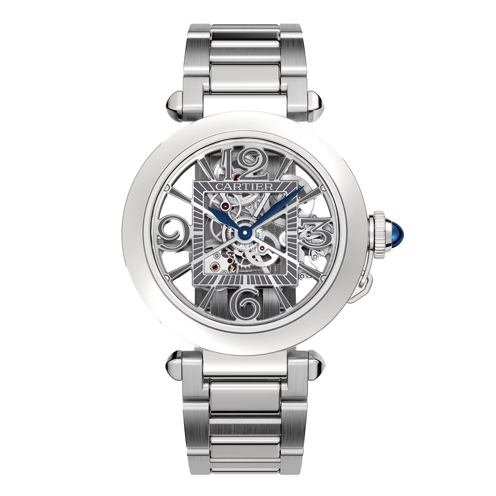 Cartier Pasha De Cartier watch, 41mm, Skeleton, Mechanical Movement With Automatic Winding