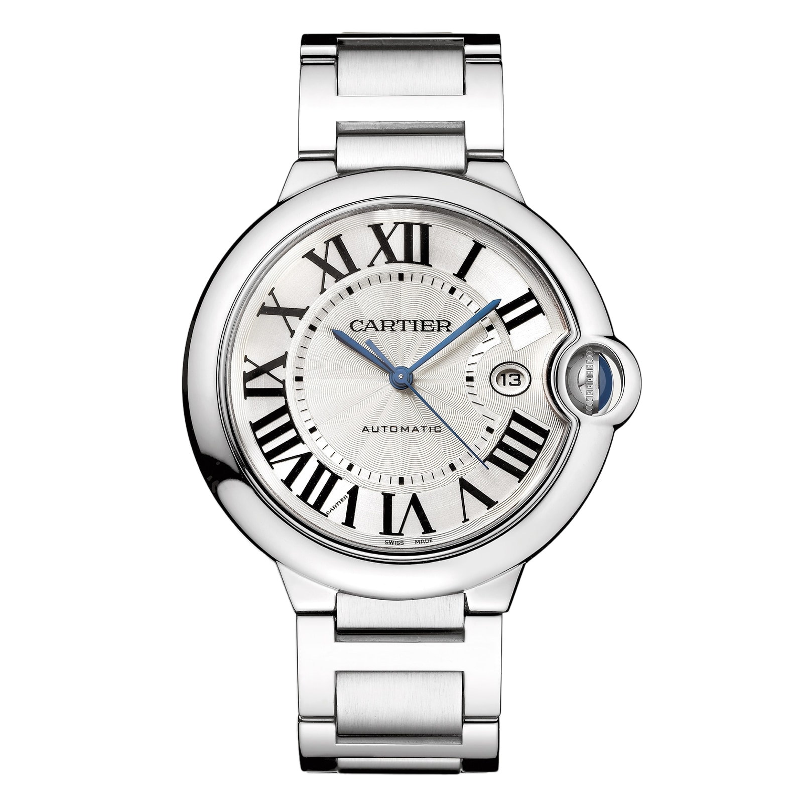 Cartier Ballon Bleu De Cartier Watch, 42mm, Mechanical Movement With Automatic Winding, Steel Case