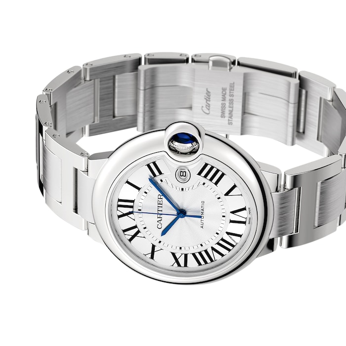 Cartier Ballon Bleu De Cartier Watch, 42mm, Mechanical Movement With Automatic Winding, Steel Case