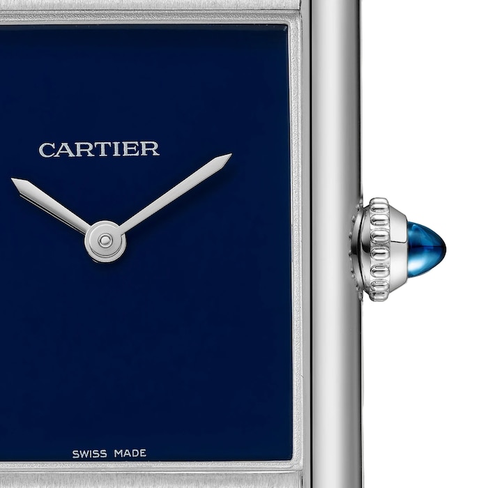 Cartier Tank Must Watch, Large Model, Quartz Movement, Steel Case