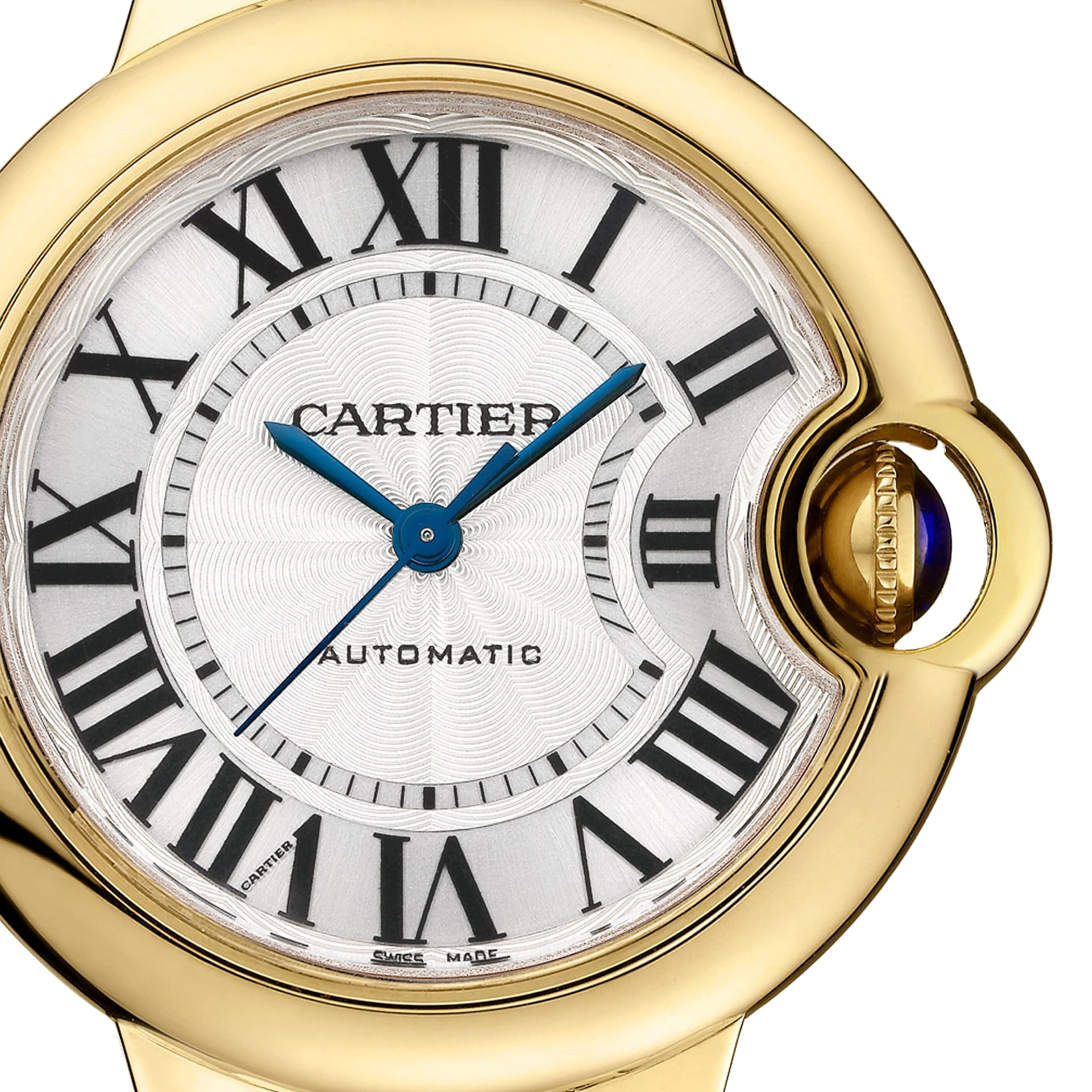 Cartier Ballon Bleu De Cartier Watch, 33mm, Mechanical Movement With Automatic Winding Cartier Ballon Bleu De Cartier Watch, 33mm, Mechanical Movement With Automatic Winding