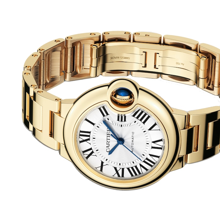 Cartier Ballon Bleu De Cartier Watch, 33mm, Mechanical Movement With Automatic Winding