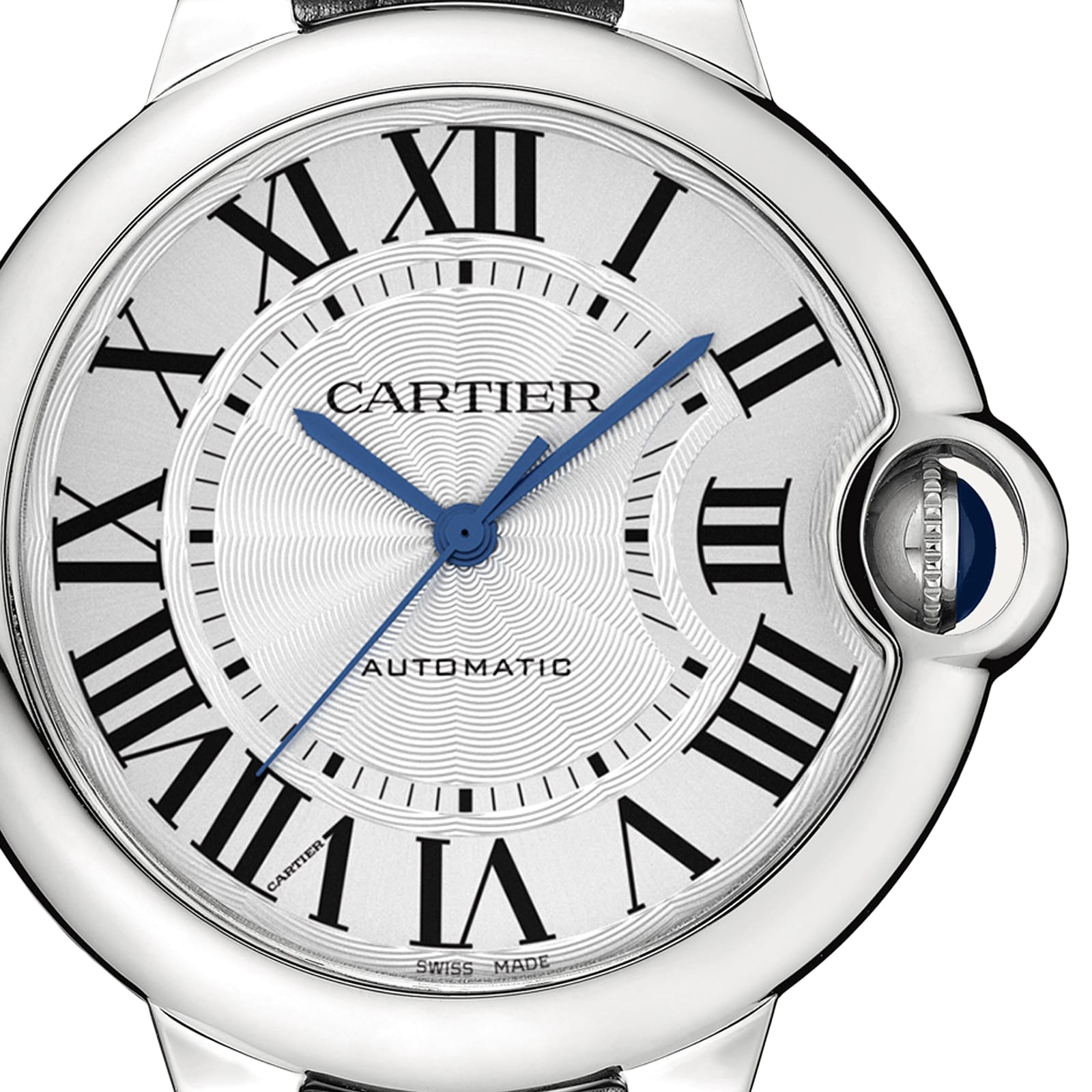 Cartier Ballon Bleu De Cartier Watch, 36mm, Mechanical Movement With Automatic Winding, Steel Cartier Ballon Bleu De Cartier Watch, 36mm, Mechanical Movement With Automatic Winding, Steel