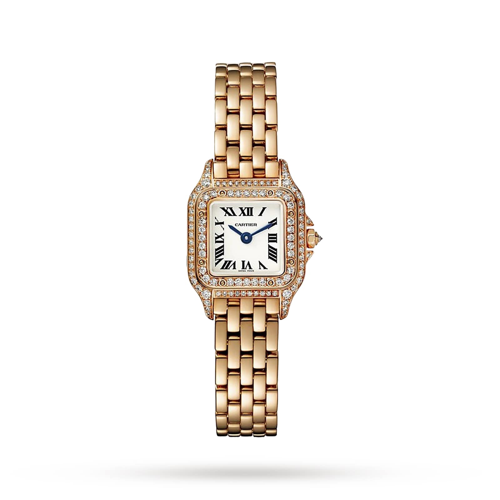 Cartier pink gold outlet watch