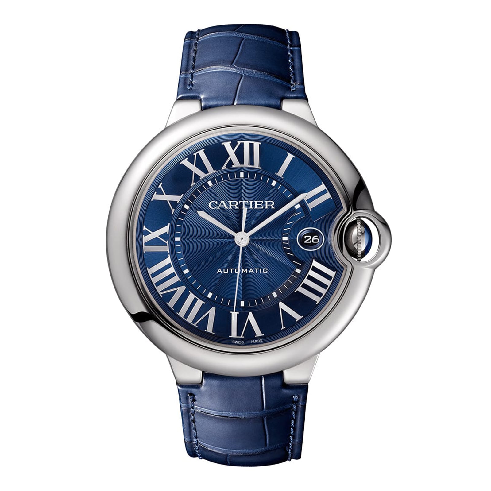 Cartier Ballon Bleu de Cartier watch, 42 mm. Mechanical movement with ...