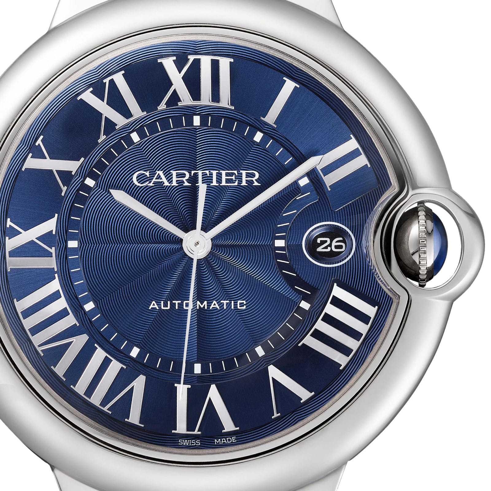 Ballon Bleu de Cartier watch 42 mm. Mechanical movement with automatic winding caliber 1847 MC