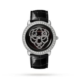 Cartier Révélation D'une Panthère Watch 37mm, Rhodiumized White Gold, Diamonds, Leather Cartier Révélation D'une Panthère Watch 37mm, Rhodiumized White Gold, Diamonds, Leather