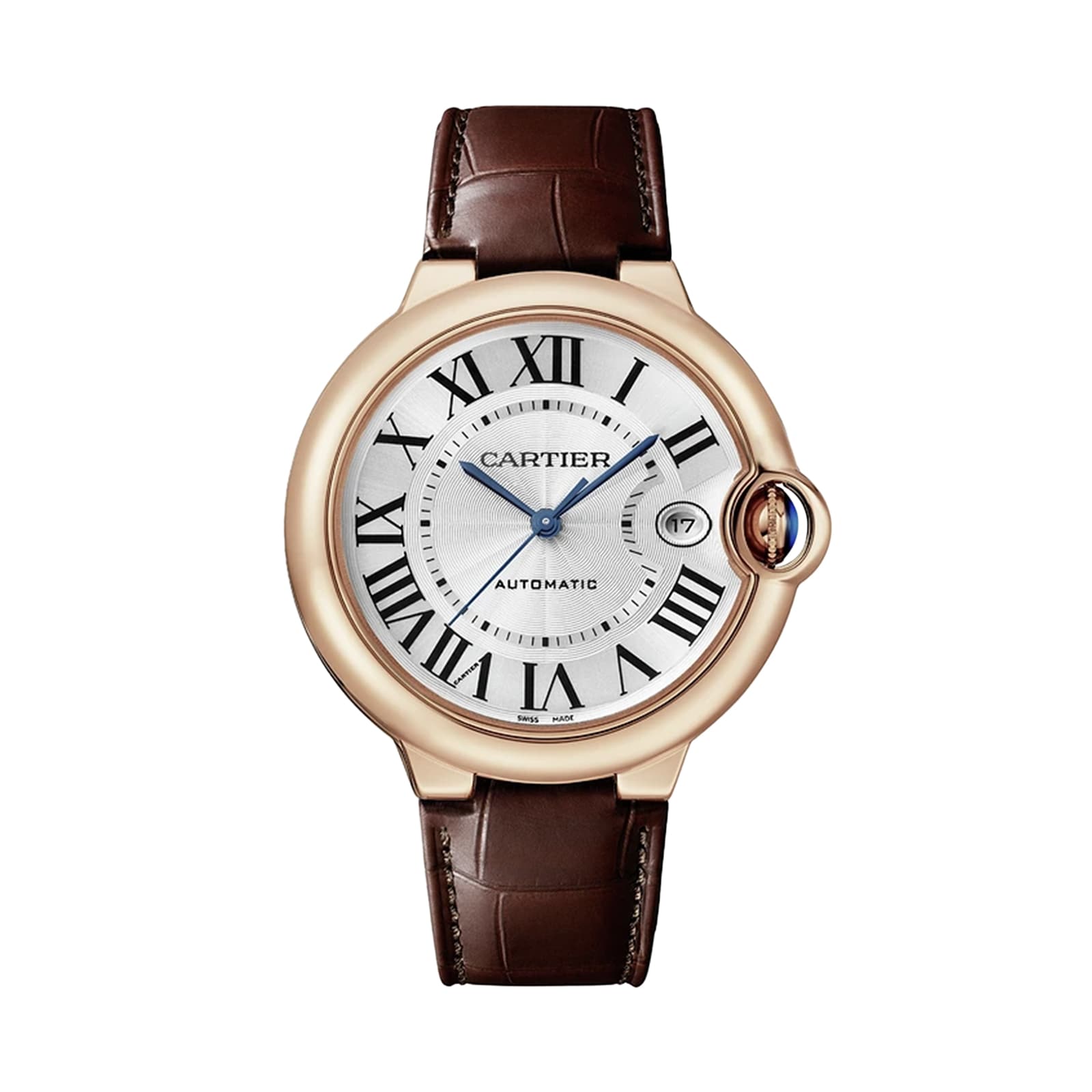 Ballon Bleu De Cartier Watch 40mm, Automatic Movement, Rose Gold