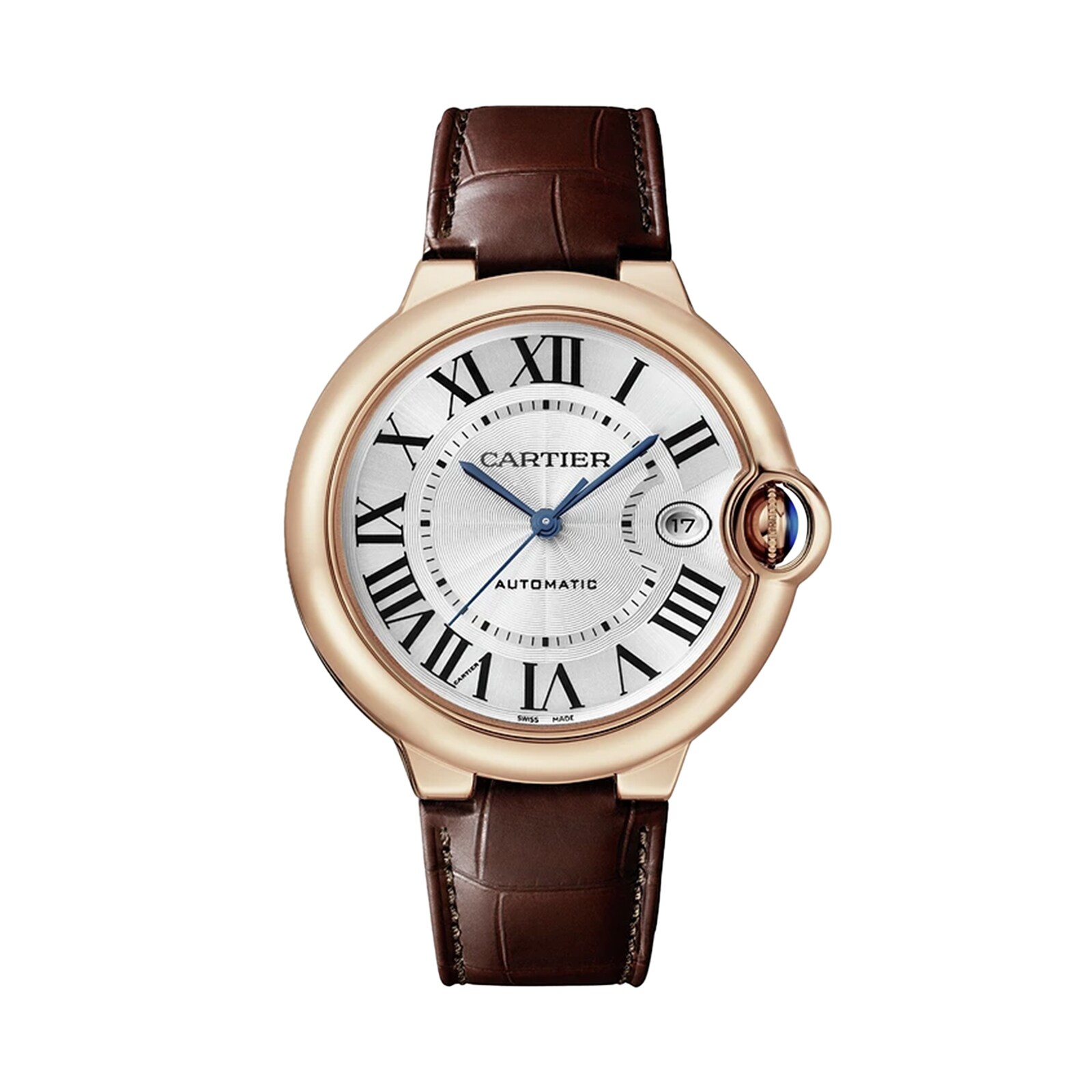Cartier Ballon Bleu De Cartier Watch 40mm, Automatic Movement, Rose Gold