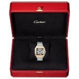 Cartier Santos De Cartier Watch, Large Model, Manual Winding, Steel Case, Yellow Gold