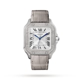 Cartier Santos De Cartier Watch, Medium Model, Mechanical Movement With Automatic Winding