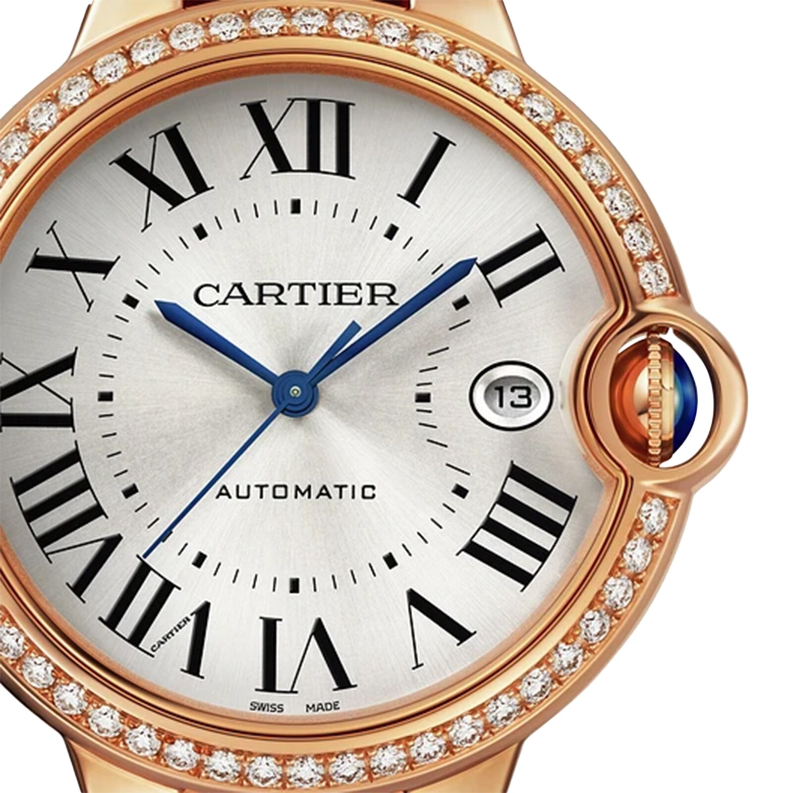 Cartier Ballon Bleu De Cartier Watch 40mm, Automatic Movement, Rose Gold