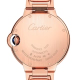 Cartier Ballon Bleu De Cartier Watch 33mm, Mechanical Movement With Automatic Winding, Rose Gold, Diamonds