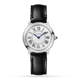 Cartier Ronde Must de Cartier watch, 29 mm, high autonomy quartz movement (approx. 8 years). Steel case,