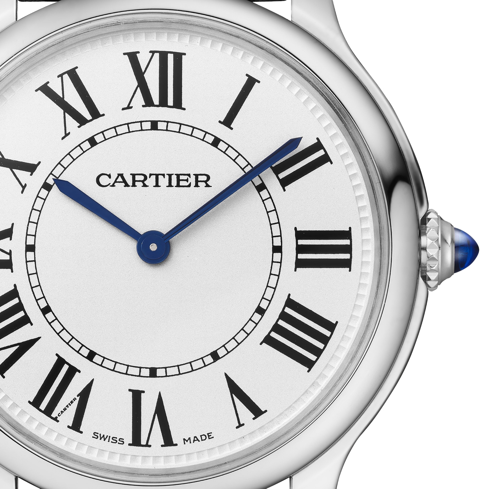 Ronde Must De Cartier Watch, 36mm, High Autonomy Quartz Movement (approx. 8  Years), Steel