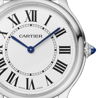 Cartier Ronde Must De Cartier Watch, 36mm, High Autonomy Quartz Movement (approx. 8 Years), Steel Cartier Ronde Must De Cartier Watch, 36mm, High Autonomy Quartz Movement (approx. 8 Years), Steel