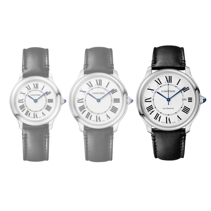 Cartier Ronde Must De Cartier Watch, 40mm, Mechanical Movement With Automatic Winding, Steel