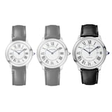 Cartier Ronde Must De Cartier Watch, 40mm, Mechanical Movement With Automatic Winding, Steel