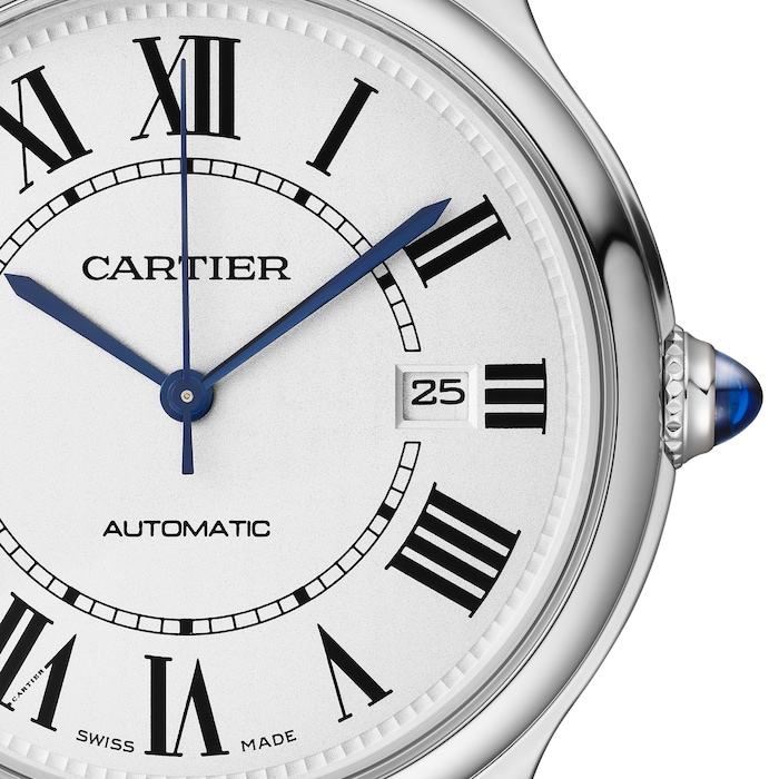 Cartier Ronde Must De Cartier Watch, 40mm, Mechanical Movement With Automatic Winding, Steel