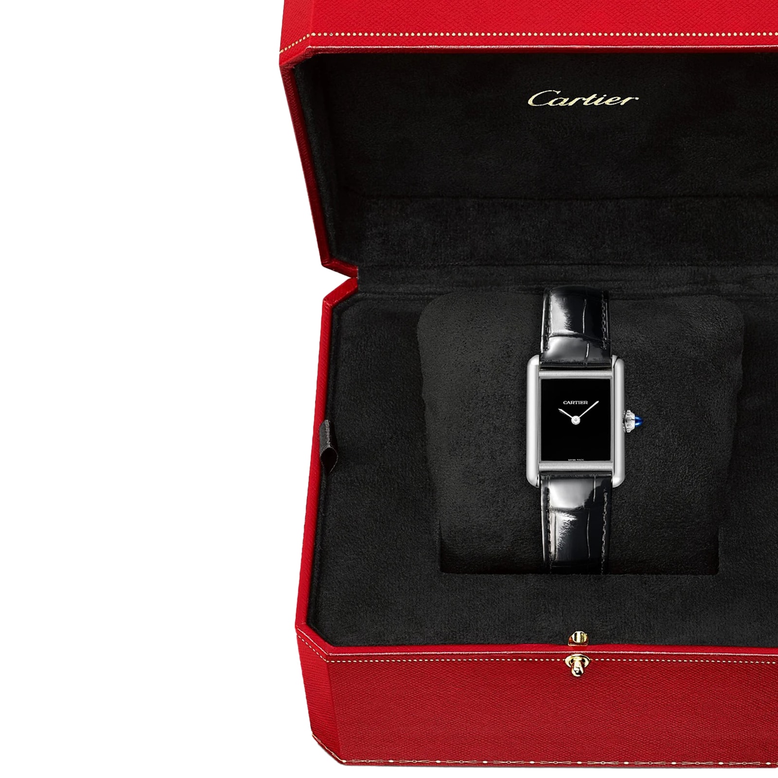 Cartier Tank Must Watch, Small Model, Quartz Movement, Steel Case