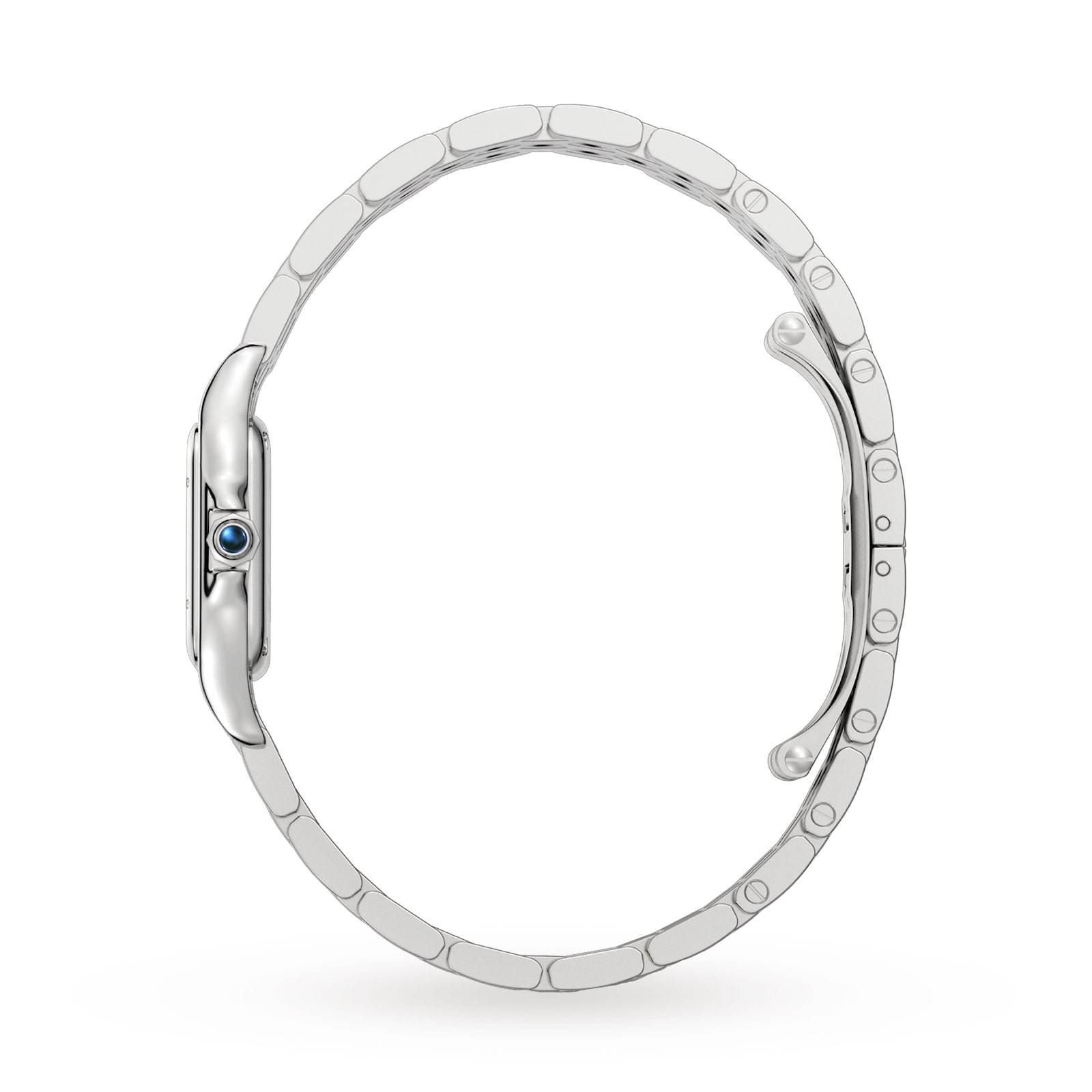 Cartier Panthère De Cartier Watch Small Model, Quartz Movement, Steel