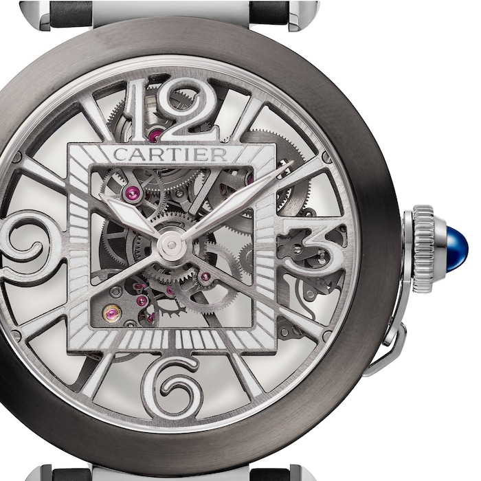 Cartier Pasha De Cartier Watch, Skeleton, Mechanical Movement With Automatic Winding