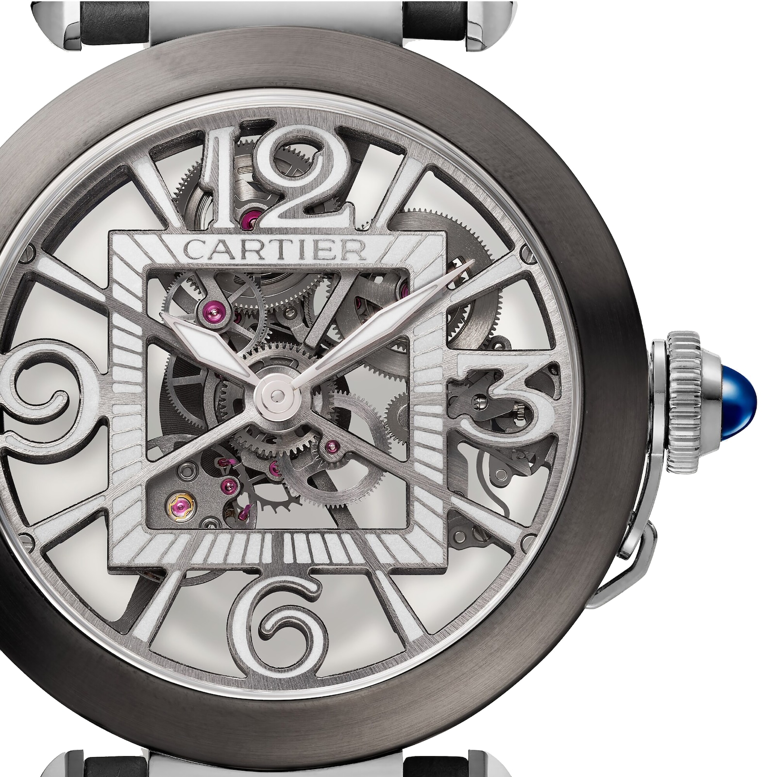Cartier Pasha De Cartier Watch, Skeleton, Mechanical Movement With Automatic Winding