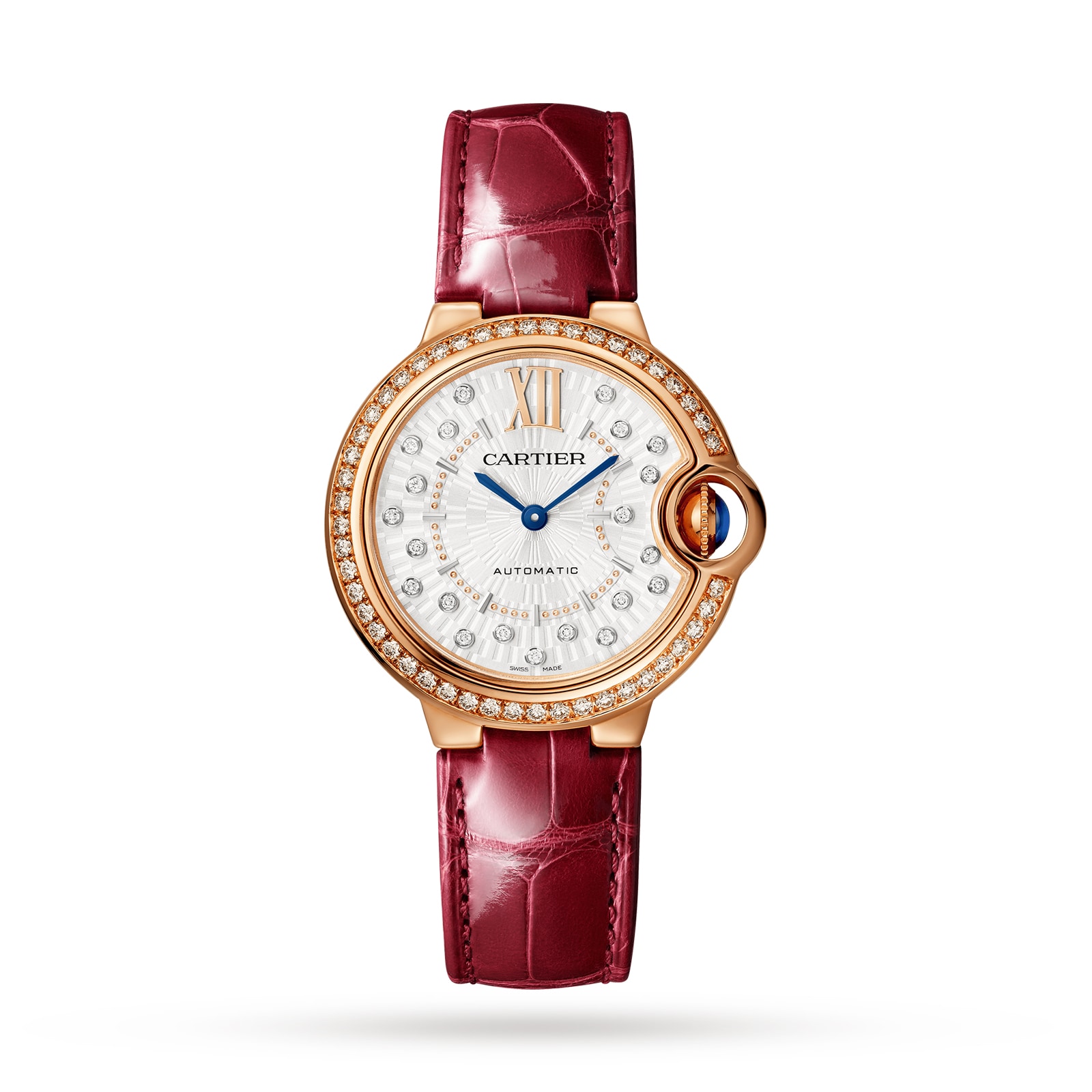 Cartier Ballon Bleu De Cartier Watch, 33mm, Self-Winding Mechanical Movement, Rose Gold