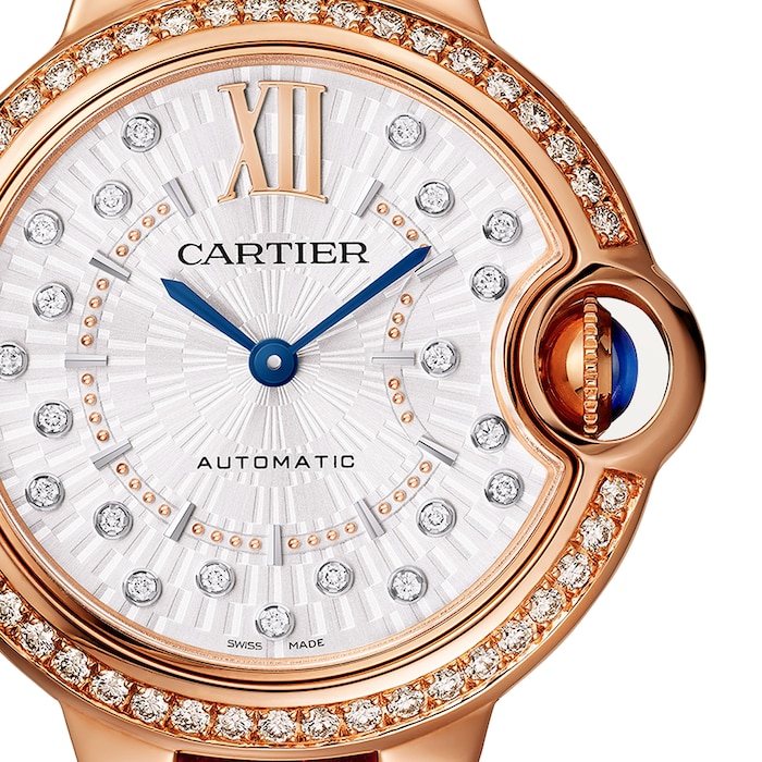 Cartier Ballon Bleu De Cartier Watch, 33mm, Self-Winding Mechanical Movement, Rose Gold