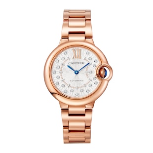Cartier Ballon Bleu De Cartier Watch, 33mm, Self-Winding Mechanical Movement, Rose Gold