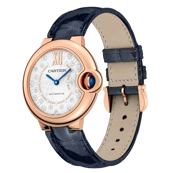 Cartier Ballon Bleu De Cartier Watch, 33mm, Self-Winding Mechanical Movement, Rose Gold