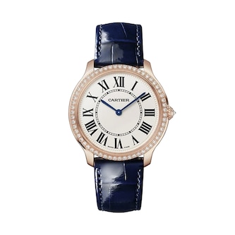 Cartier Ronde Louis Cartier Watch, 36mm, Quartz Movement, Case and Beaded Crown in Rose Gold