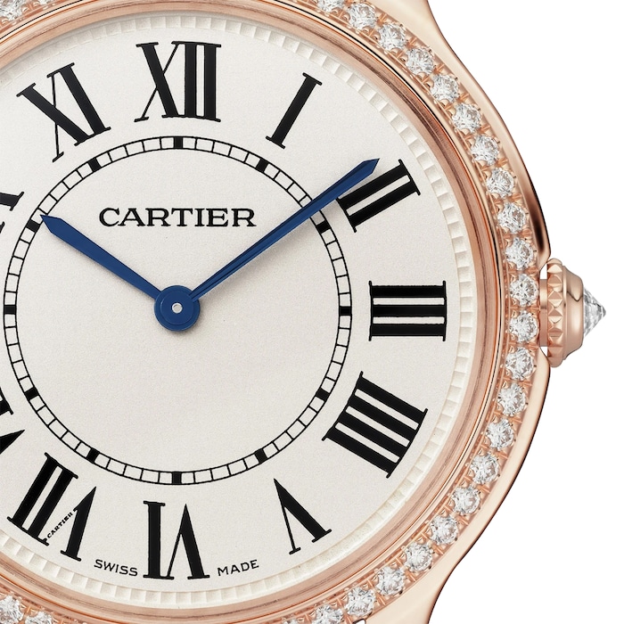 Cartier Ronde Louis Cartier Watch, 36mm, Quartz Movement, Case and Beaded Crown in Rose Gold