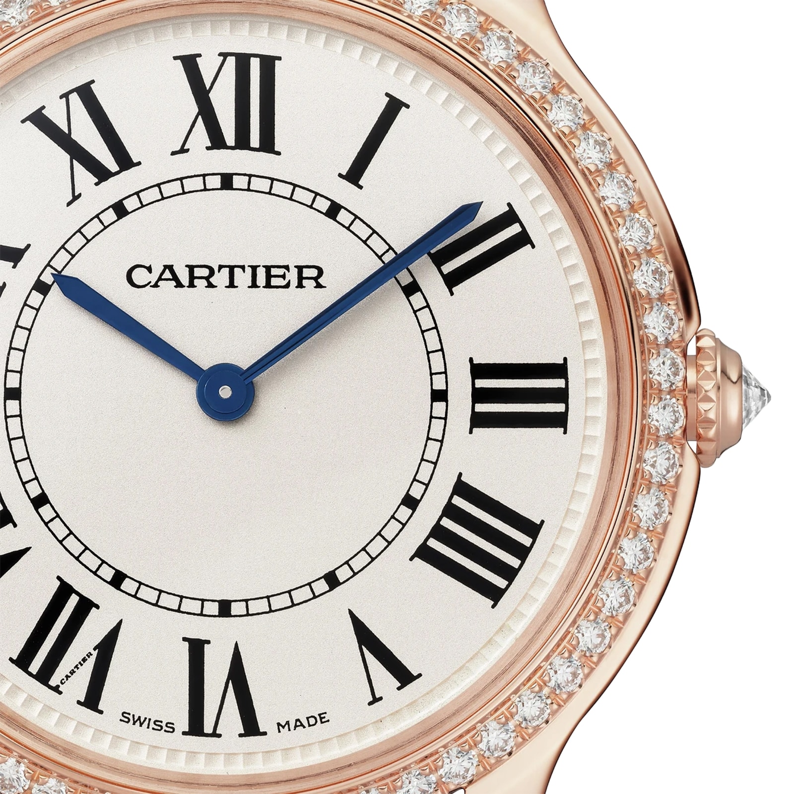 Cartier Ronde Louis Cartier Watch, 36mm, Quartz Movement, Case and Beaded Crown in Rose Gold