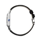 Cartier Santos-Dumont Watch, Large Model, Manual Merchanical Movement, Steel, Lacquer, Leather